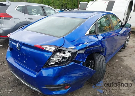 2020 Honda Civic Lx z USA, uszkodzony, nr VIN 19XFC2F66LE013663